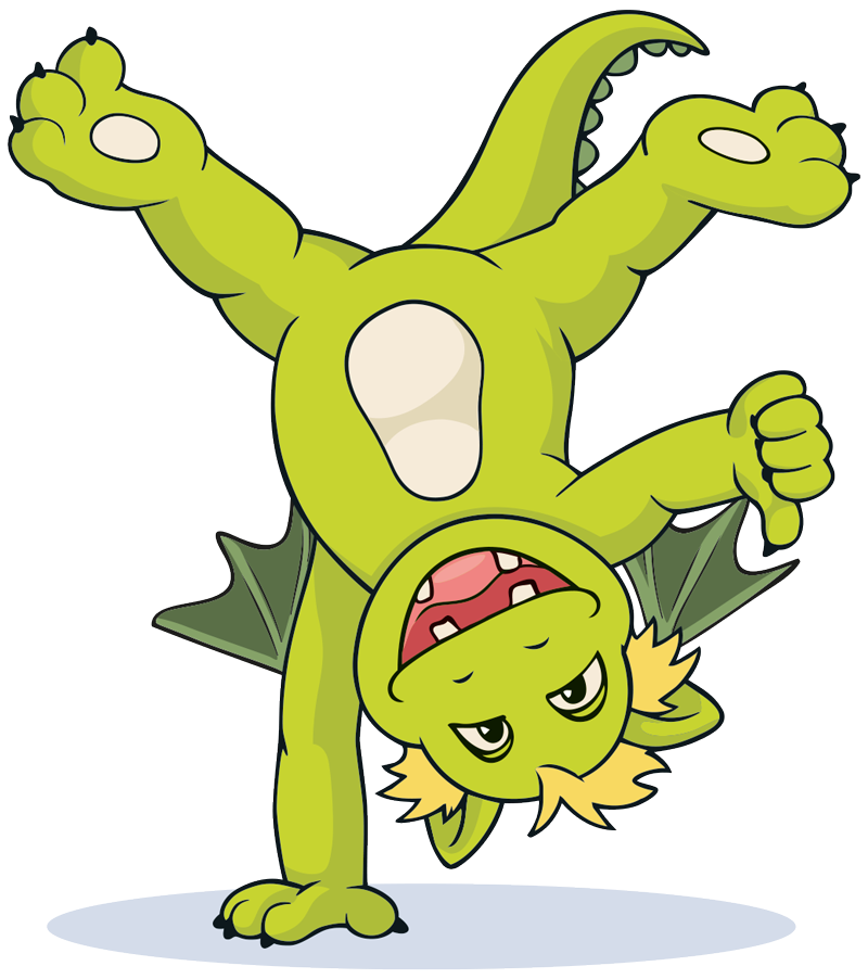 Fredi unser kleiner Praxisdrache bei Kids-first Kinderzahnheilkunde in Miesbach